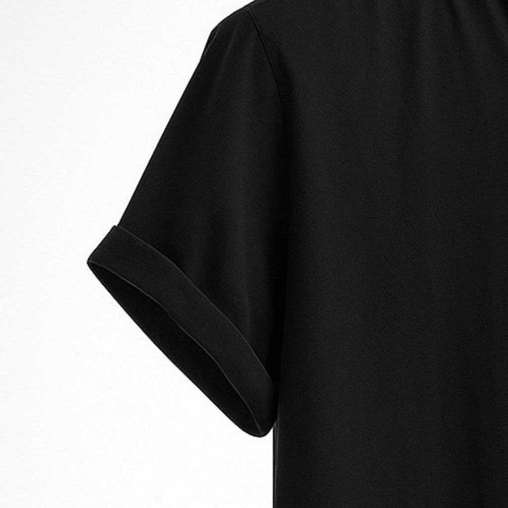 Men’s Solid Cotton Half-Sleeve Polo Neck Shirt | Premium Regular Fit | Casual Wear