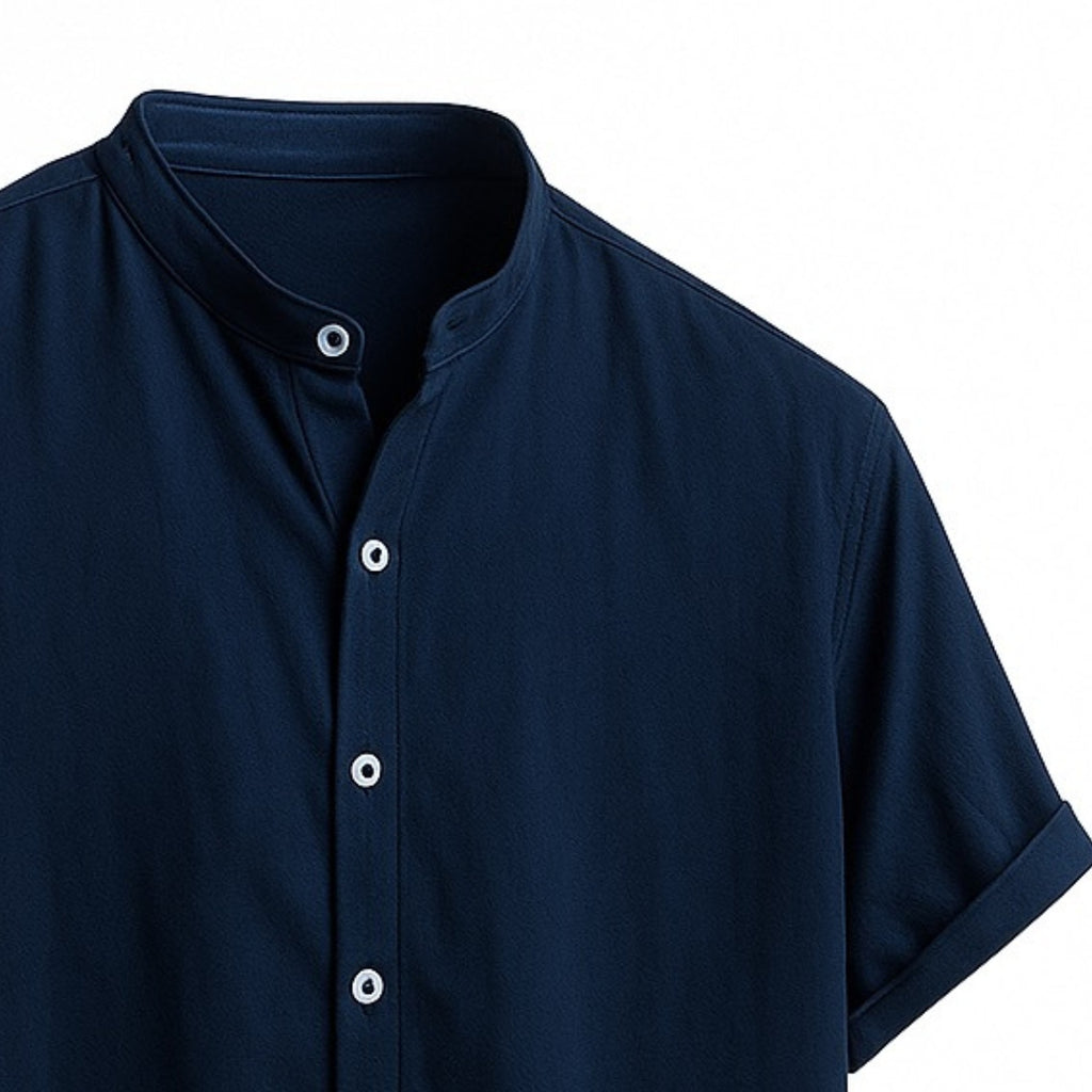 Brand Men’s Solid Cotton Half-Sleeve Polo Neck Shirt | Premium Regular Fit | Casual Wear