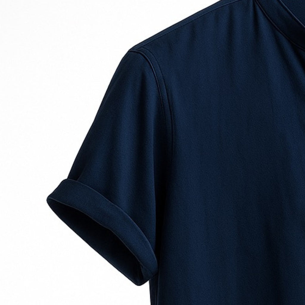 Brand Men’s Solid Cotton Half-Sleeve Polo Neck Shirt | Premium Regular Fit | Casual Wear